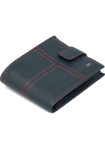 Lacivert Deri Erkek Cüzdanı 01559X86