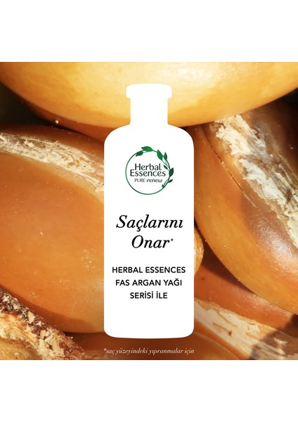 Herbal Essences Şampuan Onarıcı Fas Argan Yağı 400 ml