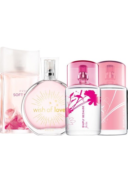 Soft Musk Wish Of Love Simply Because ve Simply Kadın Parfüm Seti