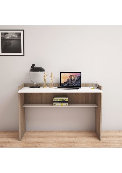 S6020 Nazende Çalışma Masası Ceviz Beyaz fiyatları