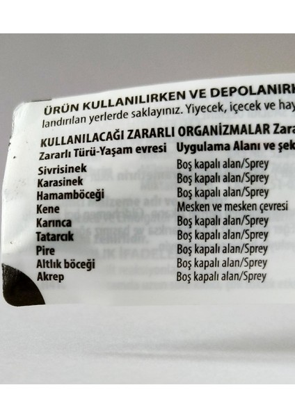 Tarımsepeti Fly -Ka Böcek Spreyi