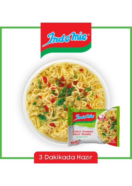 İndomie 40'lı Noodle Paket Karma Koli(Special-Sebze)