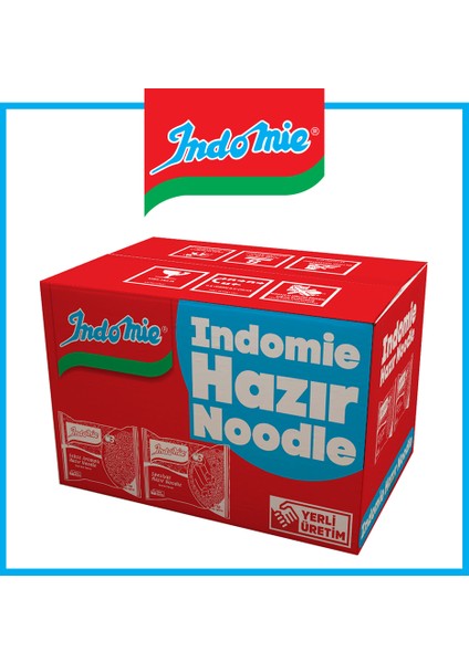 İndomie 40'lı Noodle Paket Karma Koli(Special-Sebze)