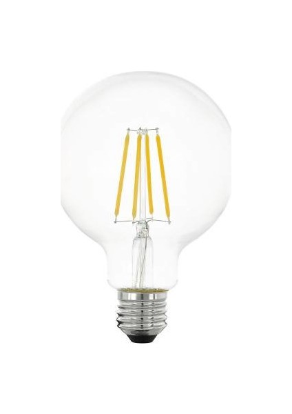 G95 4W 6500K Beyaz LED Rustik Dekoratif Ampul Vintage Aydınlatma