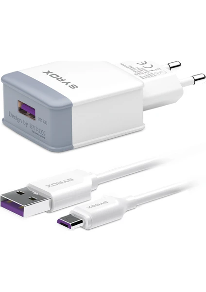 Q30 3.0A Hızlı Şarj Adaptör + Micro USB Kablo