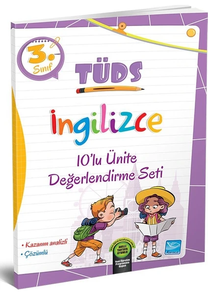 Karaca Yayınevi 3. Sınıf Tüds Ingilizce 10’lu Ünite Değerlendirme Seti