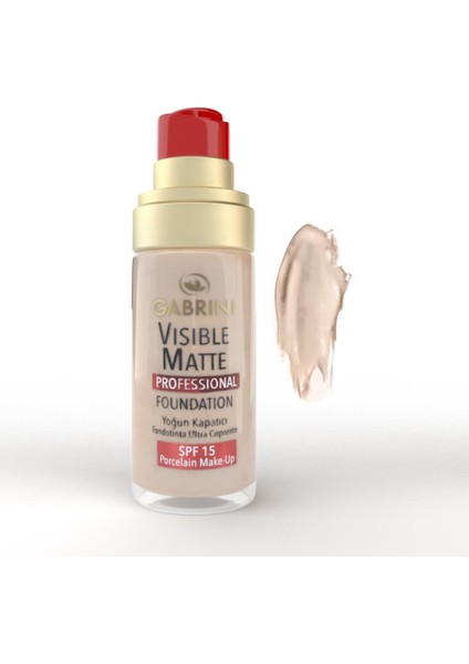 Visible Matte Fondöten Açık Ton 30 ml