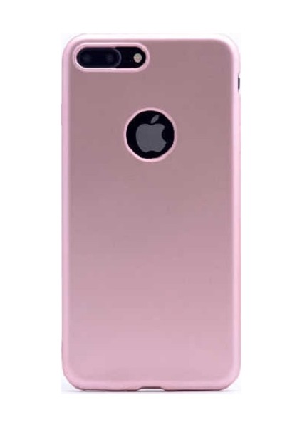 Apple iPhone SE 2020 Kılıf Mat Premium Silikon Kılıf Rose