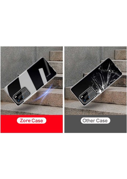 Huawei P40 Pro Kılıf Darbe Emici Süper Silikon Kılıf Şeffaf fırsatları