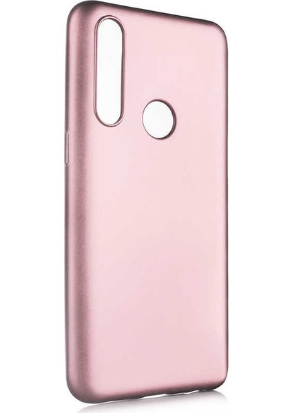 Oppo A31 Kılıf Mat Premium Silikon Kılıf + Nano Ekran Koruyucu Rose