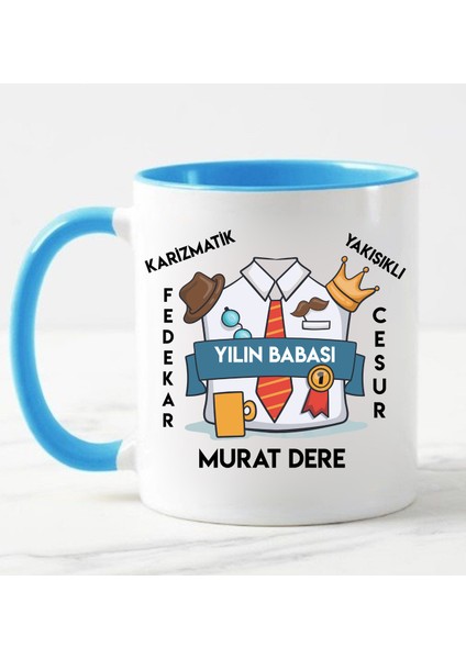 Nilhediye Babalar Günü Hediyesi Kupa Bardak