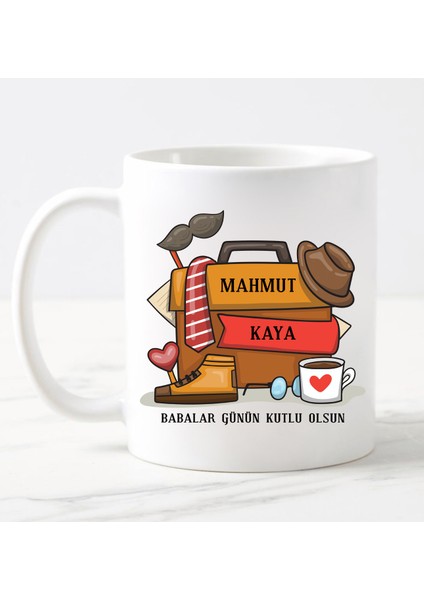 Nilhediye Babalar Günü Hediyesi Kupa Bardak