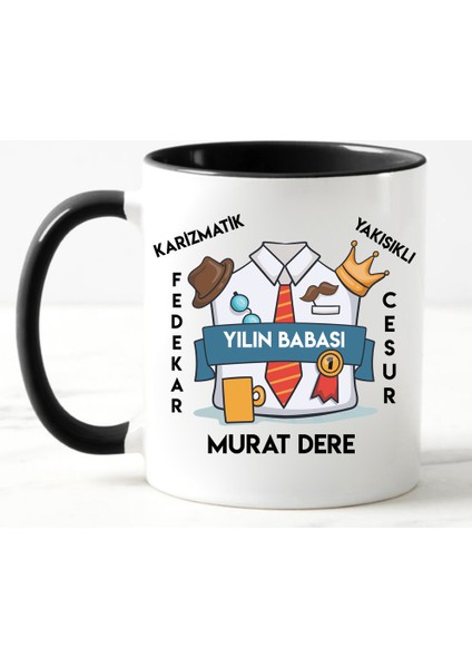 Nilhediye Babalar Günü Hediyesi Kupa Bardak