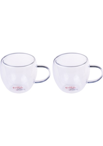 Chai 2 Parça Çift Cidarlı Çay Fincanı