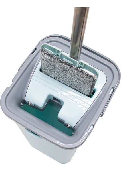 +6 Yedek Mop ve Zambak Tablet Mop Seti Temizlik Seti