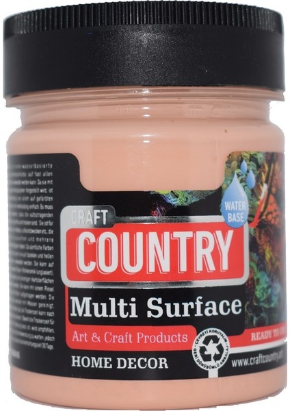 Craft Country Multi Surface Hobi Boyası 120 cc 1034 Şeftali