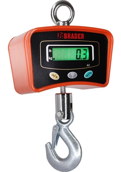 Digital Hanging Scale Askılı Çengel Baskül Terazi 1 Ton