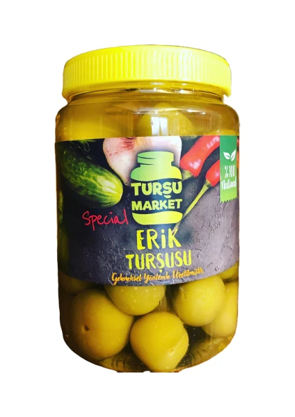 Turşu Market Hakiki Çubuk Turşusu  1 lt  Erik