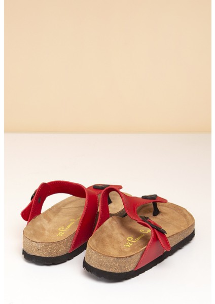 ® | PC-5067-50 Kirmizi - Çocuk Terlik fırsatları