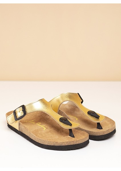 ® | PC-5067-50 Altin - Çocuk Terlik