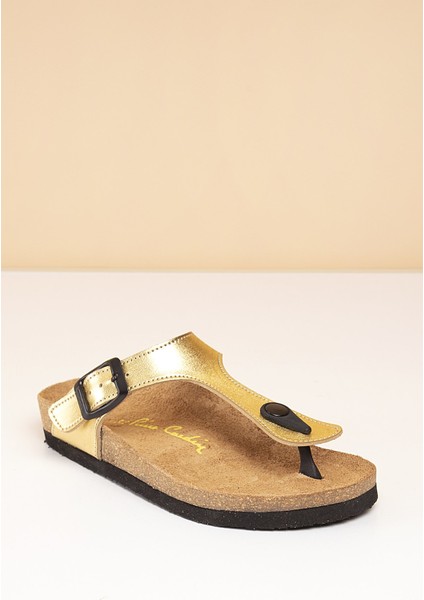 ® | PC-5067-50 Altin - Çocuk Terlik