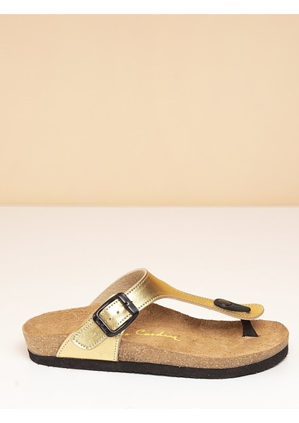 ® | PC-5067-50 Altin - Çocuk Terlik