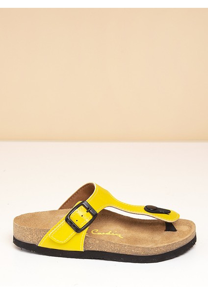 ® | PC-5067-50 Sari - Çocuk Terlik