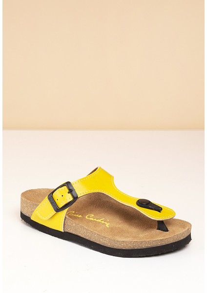 ® | PC-5067-50 Sari - Çocuk Terlik