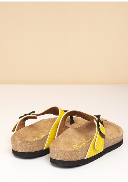 ® | PC-5067-50 Sari - Çocuk Terlik
