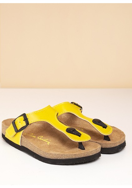® | PC-5067-50 Sari - Çocuk Terlik