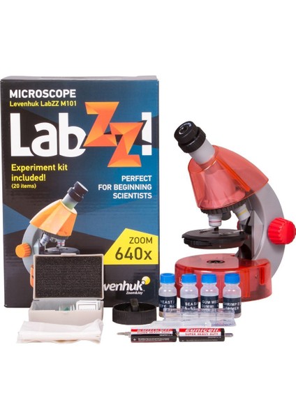 Labzz M101 Orange Microscope For Kids