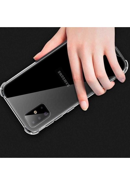 Samsung Galaxy S20 Kılıf Nitro Anti Shock Şeffaf Silikon Kapak