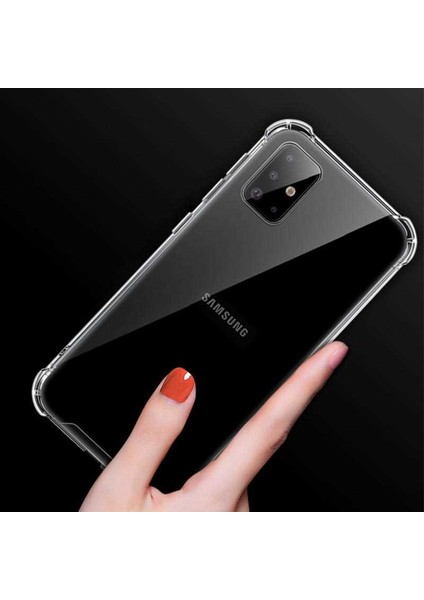 Samsung Galaxy S20 Kılıf Nitro Anti Shock Şeffaf Silikon Kapak