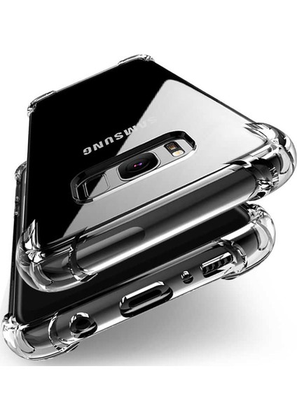 Samsung Galaxy S8 Plus Kılıf Nitro Anti Shock Şeffaf Silikon