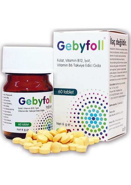 Gebyfoll 60 Tablet