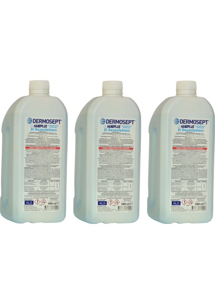 Handplus El ve Cilt Dezenfektanı 3x1000 ml