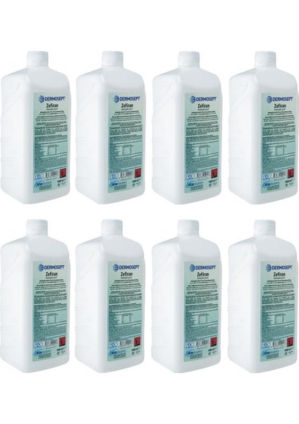 Zefiran Çözelti Antibakteriyel 8x1000 ml