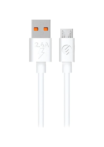 S-link SL-X241 3A Micro Usb Güvenli Hızlı Data + Sarj Kablosu