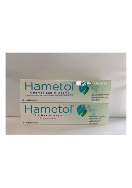 Cilt Bakım Kremi 30 GR + Hametol Onarıcı Bakım Kremi 30 GR - Abdi İbrahim