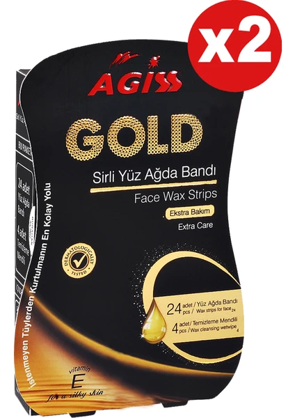 s Yüz Ağda Bandı Gold 28 Lix2 Adet