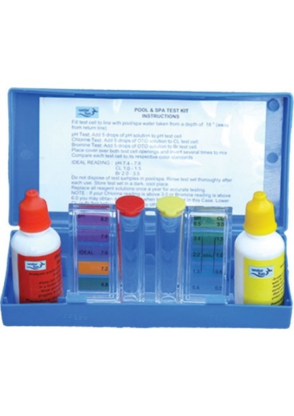 Havuz Test Kit Havuz Kimyasal Sıvı Test Alet