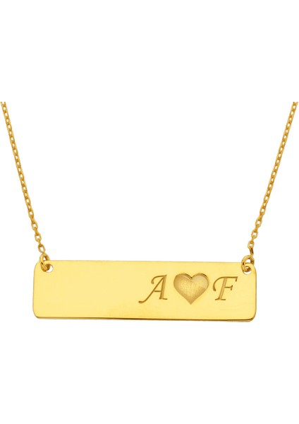 Gümüş Kişiye Özel Kolye 26