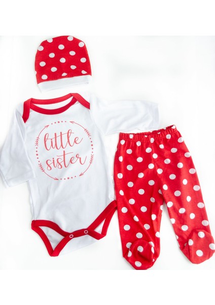 Little Sister 3'lü Kız Bebek Takımı