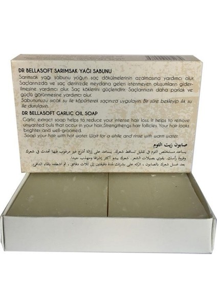 Katkısız Doğal Kokusuz Sarımsak Yağlı Sabun 130 gr fiyatları