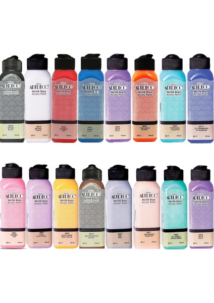 Akrilik Boya 140 ml 18'li