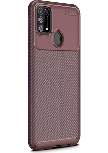 Samsung Galaxy M31 Kılıf Legion Series Kahverengi