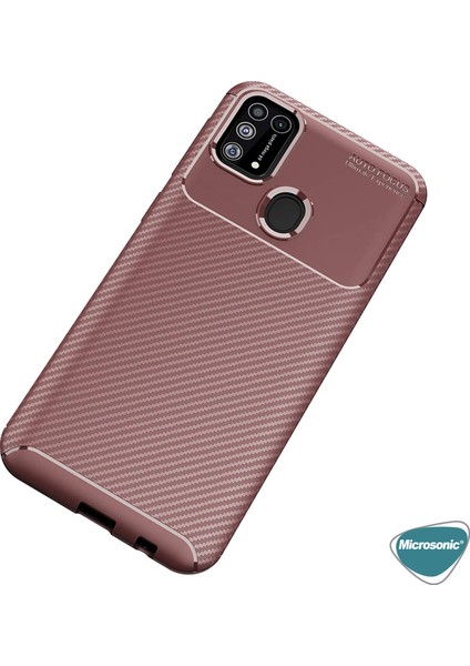 Samsung Galaxy M31 Kılıf Legion Series Kahverengi