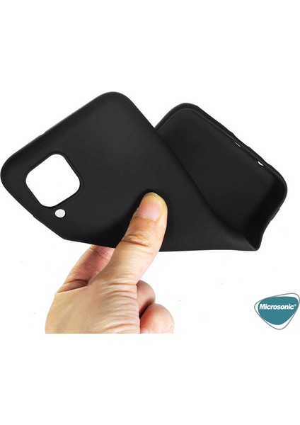 Matte Silicone Huawei P40 Lite Kılıf Lacivert