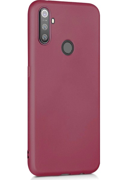 Matte Silicone Realme C3 Kılıf Mor fiyatları