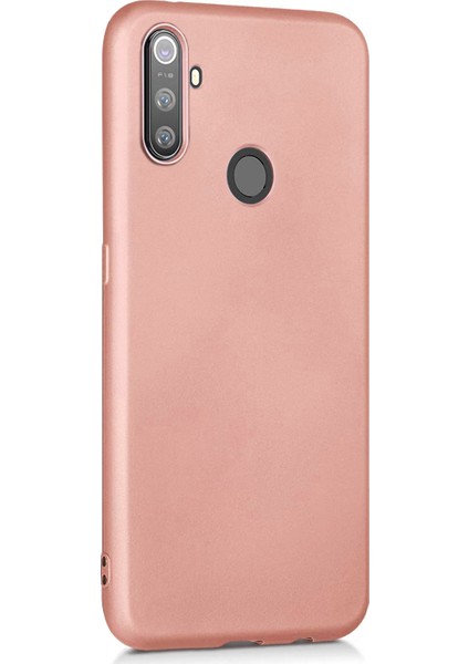 Matte Silicone Realme C3 Kılıf Rose Gold fiyatları
